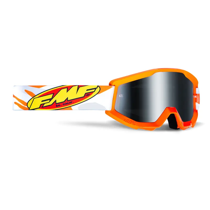 Powercore Youth Goggle Assault Grey Camo Mirror Silver Lens