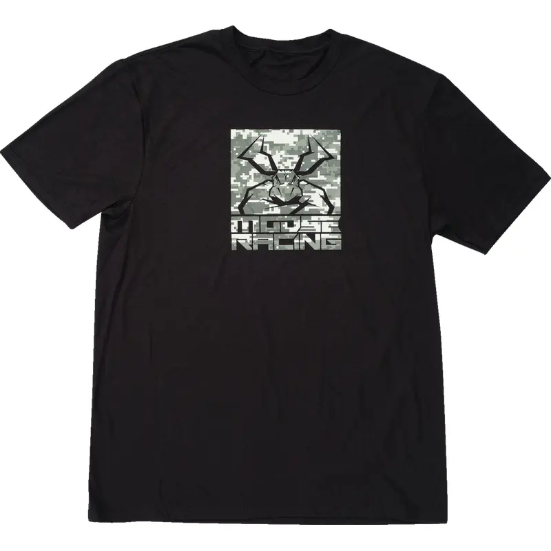MOOSE OFFROAD Agroid T-Shirt - Camo Black - Large 3030-24403