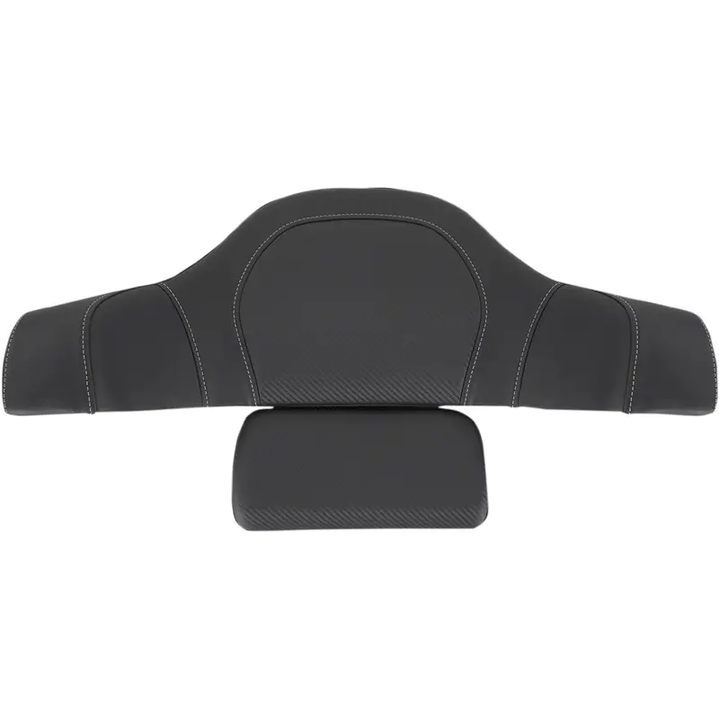 SADDLEMEN Tour-Pak? Backrest Pad - Carbon Fiber - Black - Indian I14-07-TPACK-CF