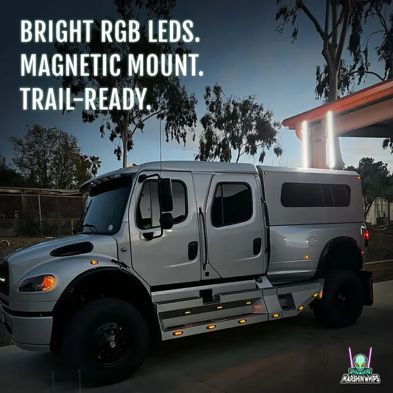 RGB3 BIG MOES- 8,1.5ft,2ft Magnetic Mount Off-Road Light
