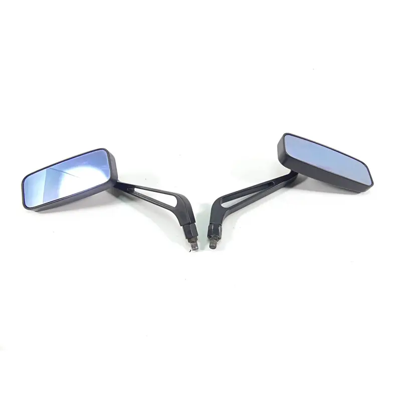 2012 Ducati Monster 1100 EVO Aftermarket Square Black Rear View Mirror Set