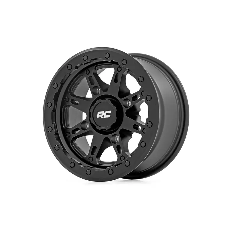 Rough Country 94 Series Wheel | UTV | Matte Black | 14x7 | 4-137 | +10mm | 94140733