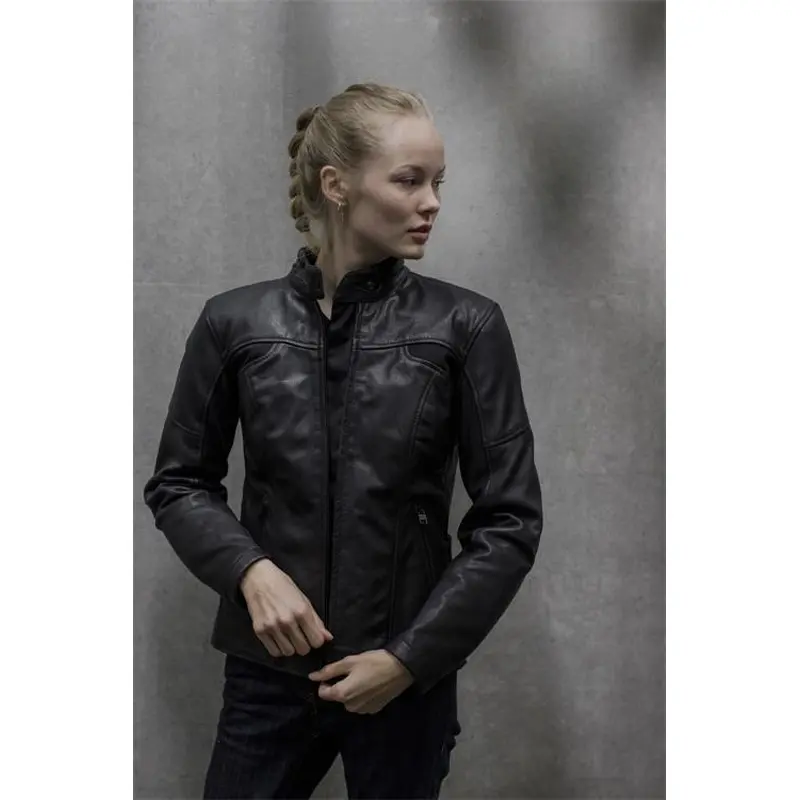 ** Spidi Mystic Lady Leather Jacket - Black - SALE