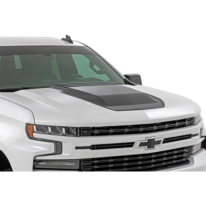 Hood Scoop | GPA Graphite | Chevy Silverado 1500 2WD/4WD (2019-2025 & Classic) | HS10010-GPA