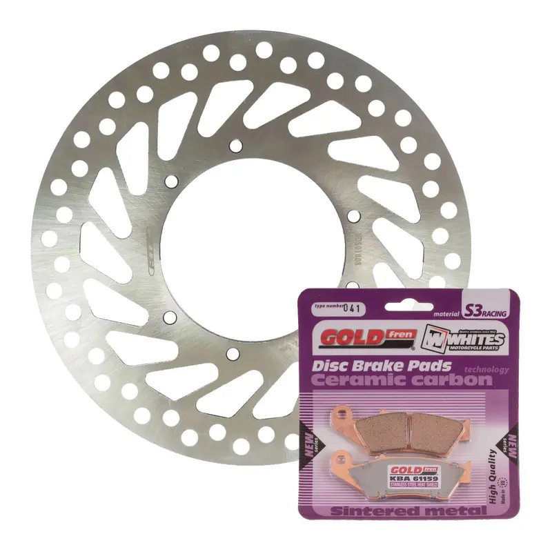 BRAKE ROTOR & PAD FRONT KIT - HON CRF250X 04-16 #MDKF01011