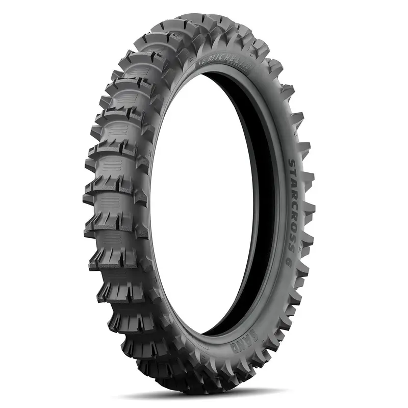 110/90-19 Bias 62M StarCross 6 Sand Tyre NHS TT Rear Michelin (M1911090SC6SANDR)