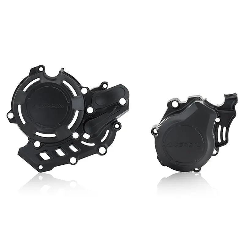 X-Power Engine Case Cover Kit Black CRF450R/RX 21-25 Acerbis (24688.090)