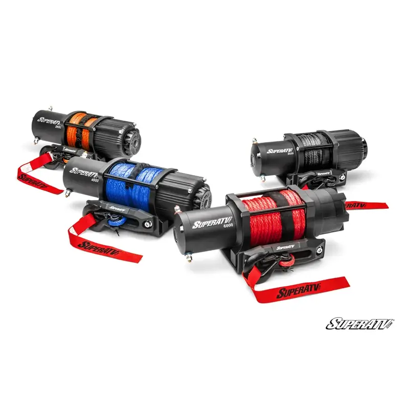 SYNTHETIC WINCH ROPE REPLACEMENT - ORANGE 3500LBS