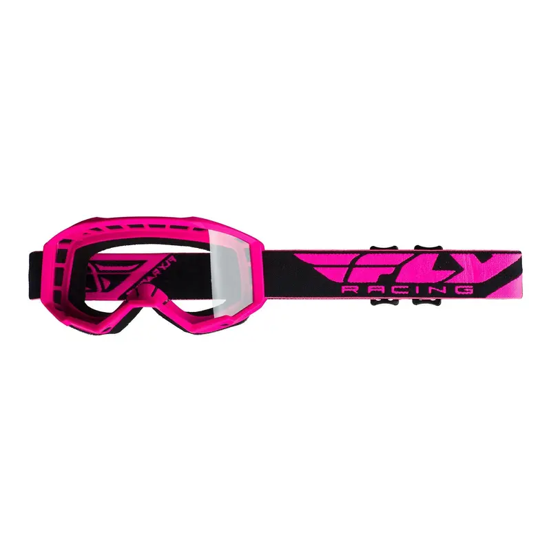 FLY FOCUS GOGGLE HI-VIS PINK  ADULT