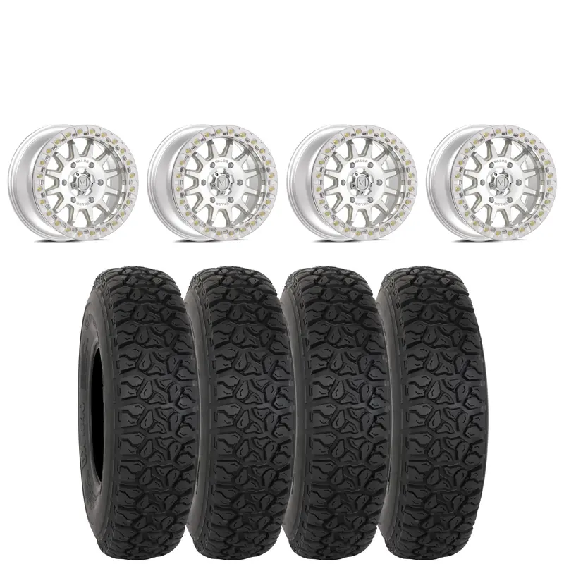 Valor Offroad V09 RAW MACHINED beadlock on System 3 DX440