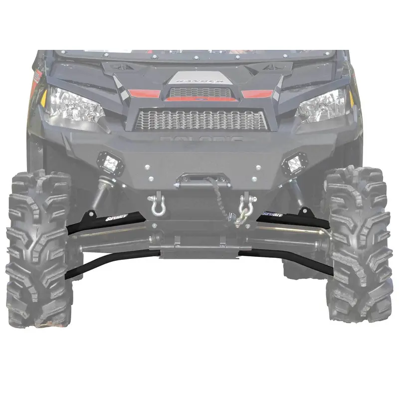 Polaris Ranger XP 1000 High Clearance Forward Offset A-Arms (BLACK)