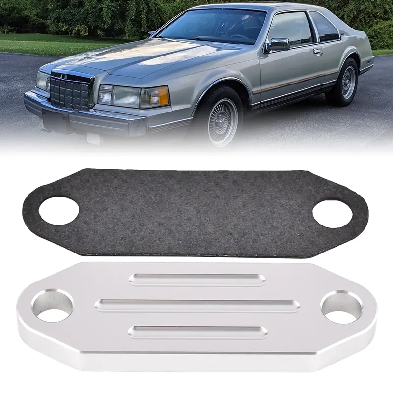Block Off Plate For Ford Thunderbird 3.8L 5L 1977-1988 4.6L 1995