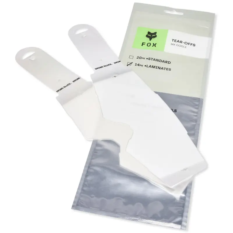 Pellicules Tear-Offs Airspace et Main Lamines