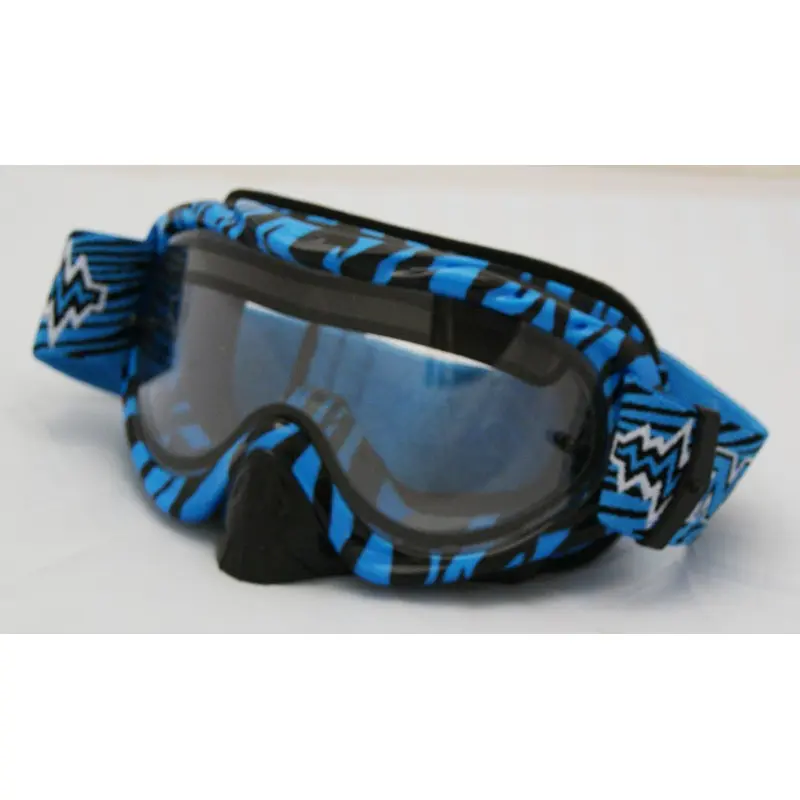 RNR HYBRID WILD BL/BK VENTED LENS, WILD BLUE & BLACK GOGGLE, GH364DV, VENTED LENS
