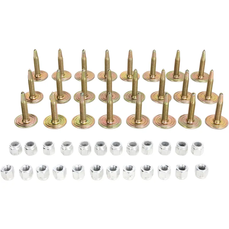 STUD BOY Studs with Locknuts - 1.625" - 24 Pack 2486-P1