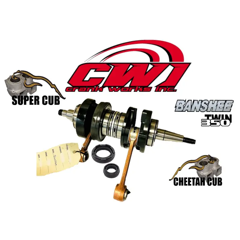 Banshee 4mm Super Cub Crank 421 472 Crankworks 4 mil Stroker Crankshaft Forged