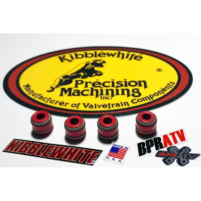 TRX400EX 400EX 400X XR400R Kibblewhite Viton Valve Stem Seals Seal Set of 4 Four