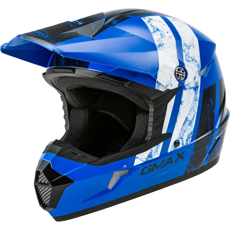 GMAX MX-46 OFF-ROAD DOMINANT HELMET BLUE/BLACK/WHITE LG G3464046