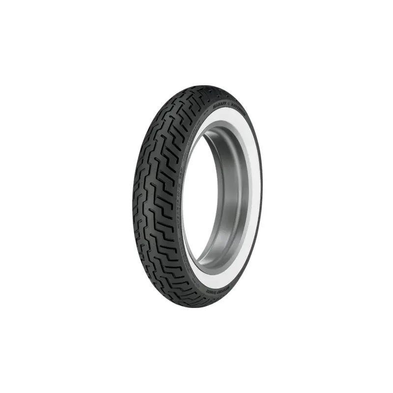Dunlop - Tire - D402 - Front - MT90-16 - Wide Whitewall - 72H