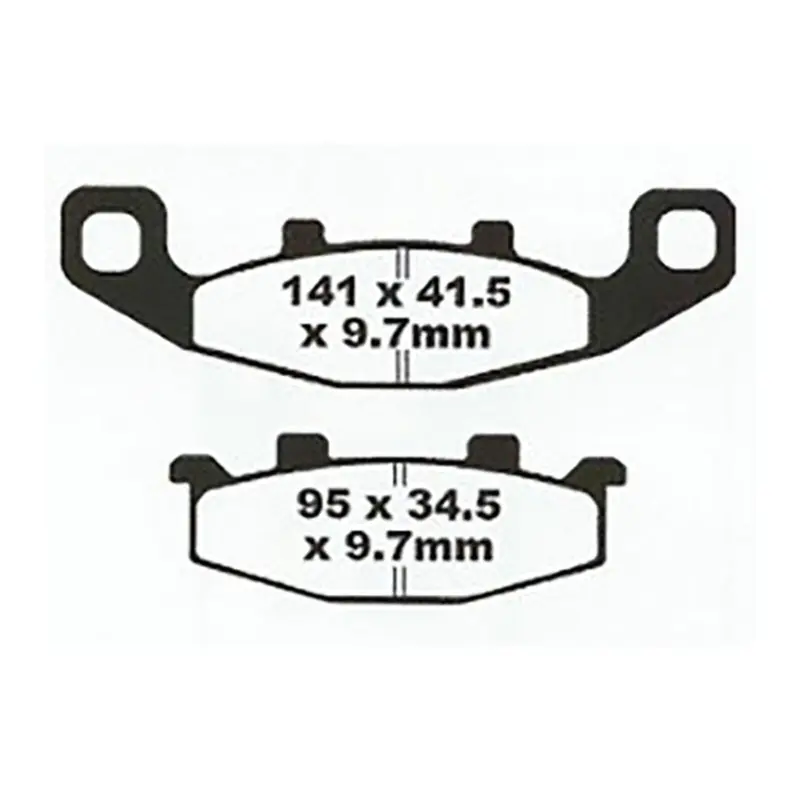 Premier Brake Pads - PV Semi Sintered