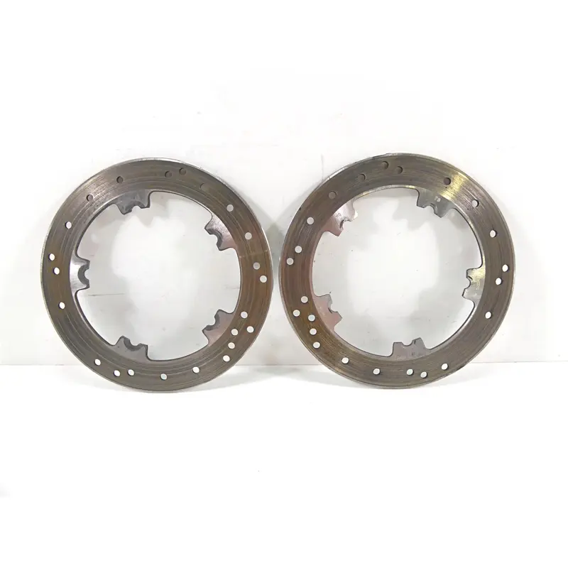 2007 Harley Touring FLHRSE CVO Road King Front Brake Disc Rotor Set 44343-01