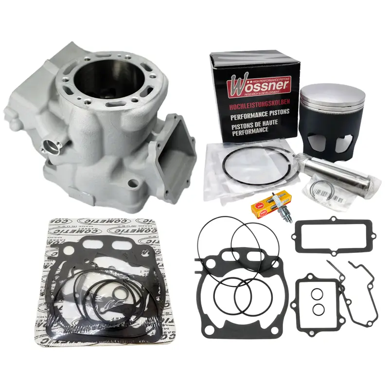 BPRATV YZ250 YZ 250 Top End Rebuild Kit Cylinder Wossner Piston & Cometic Gasket