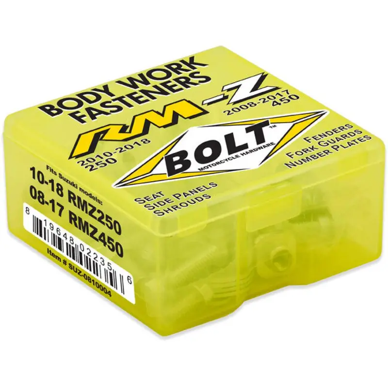 Bolt Full Plastic Fastener Kit Suz | SUZ-0810004