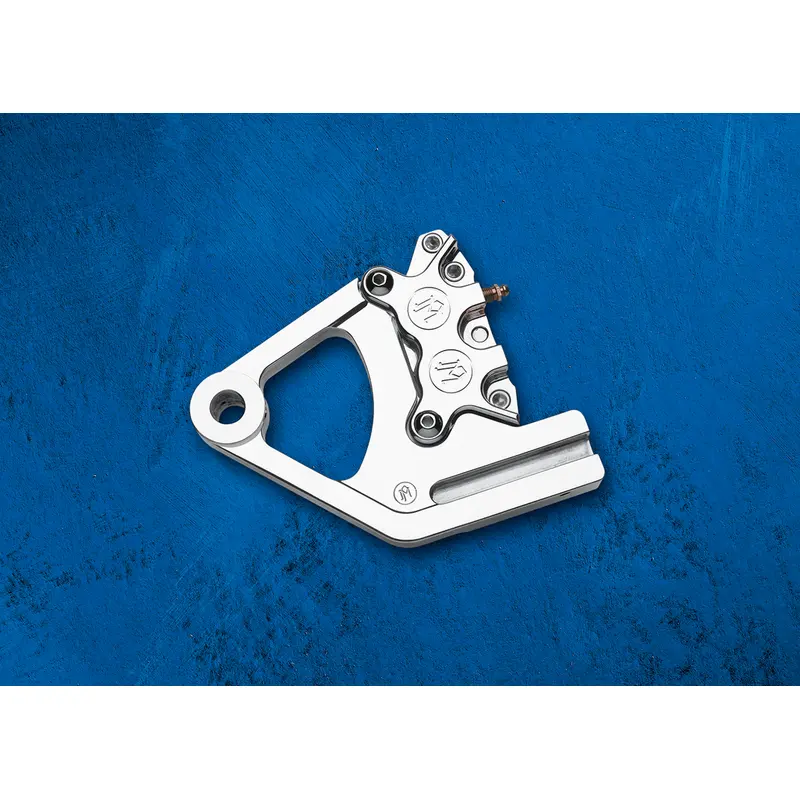 PERFORMANCE MACHINE (PM) Caliper - Rear - Chrome - 87-99 FXST/FLST 1274-0052-CH