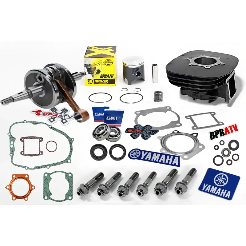 BPRATV Blaster 200 Engine Rebuild Kit Complete Crank Cylinder Gaskets & Ti Studs
