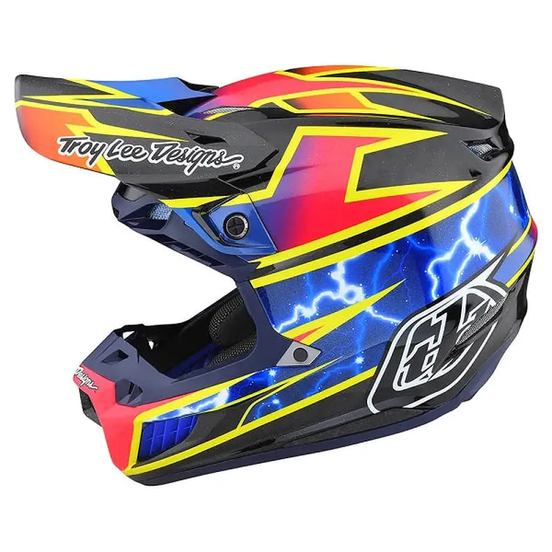 Casque de Motocross SE5 Carbone Lightning - Liquidation
