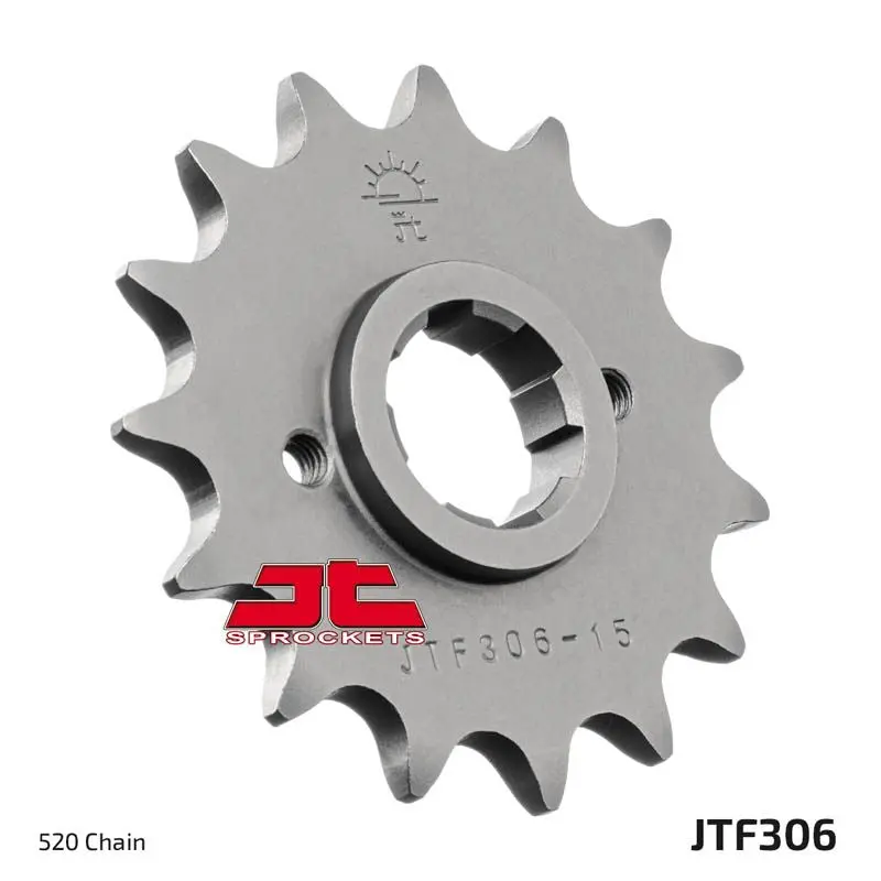 JT Sprockets Front Steel Sprocket 15 Tooth 15T 520 Chain JTF306.15