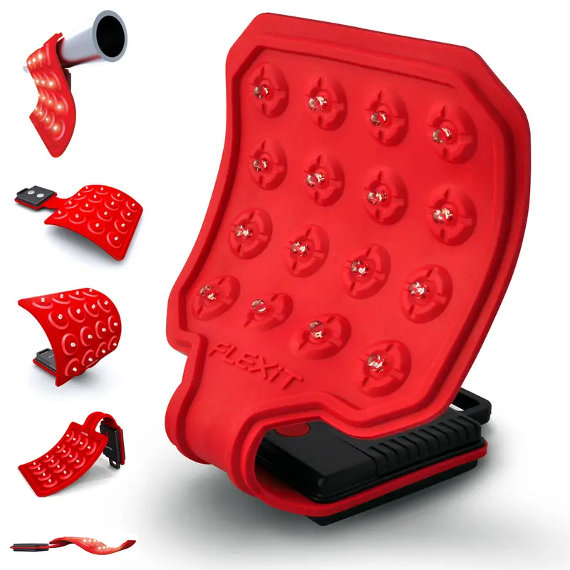 RISK RACING Flashlight - FLEXIT - LED - 200 Lumens - Red 00112