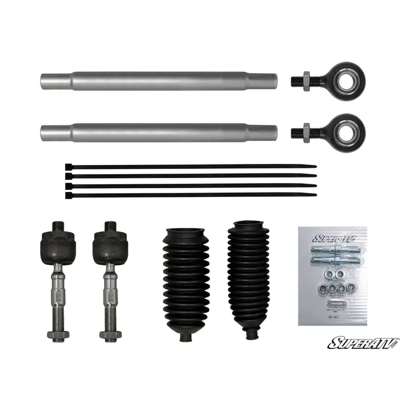 SuperATV Polaris Ranger XP Kinetic Heavy-Duty Tie Rod Kit