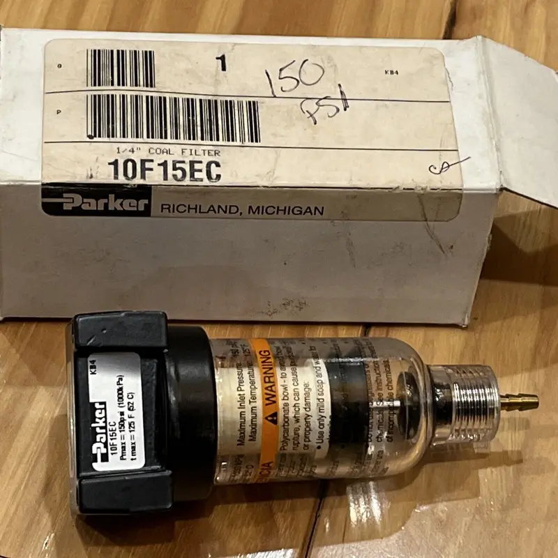 Parker Hannifin 10F15EC Filter Regulator 1/4 NPT Port Size Coal Filter
