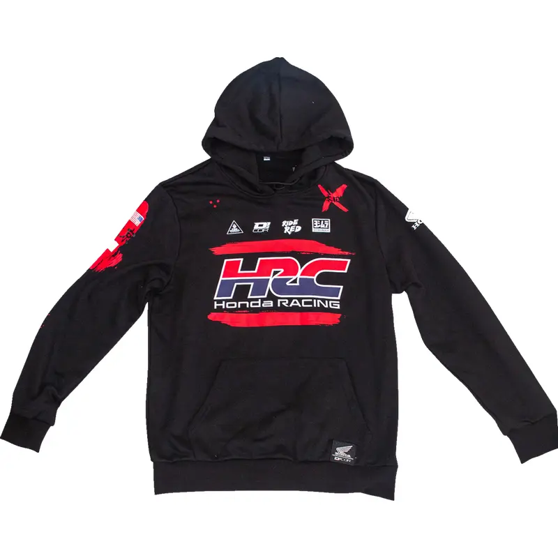 D'COR VISUALS Honda HRC Sweatshirt - Black - Large 85-210-3