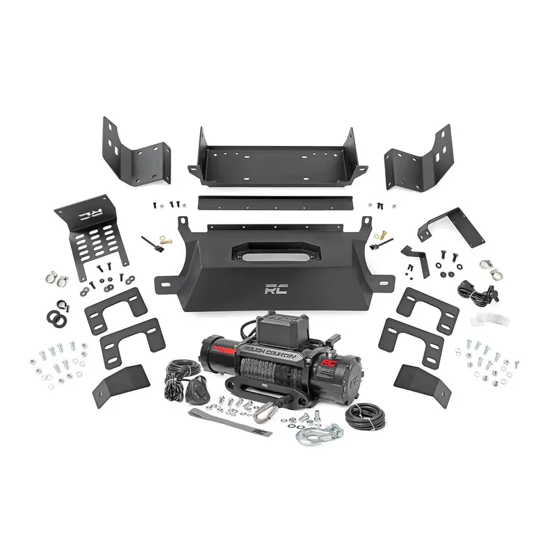 Hidden Winch Mount | 12000S | Ford Bronco 4WD (2021-2024) | 51059