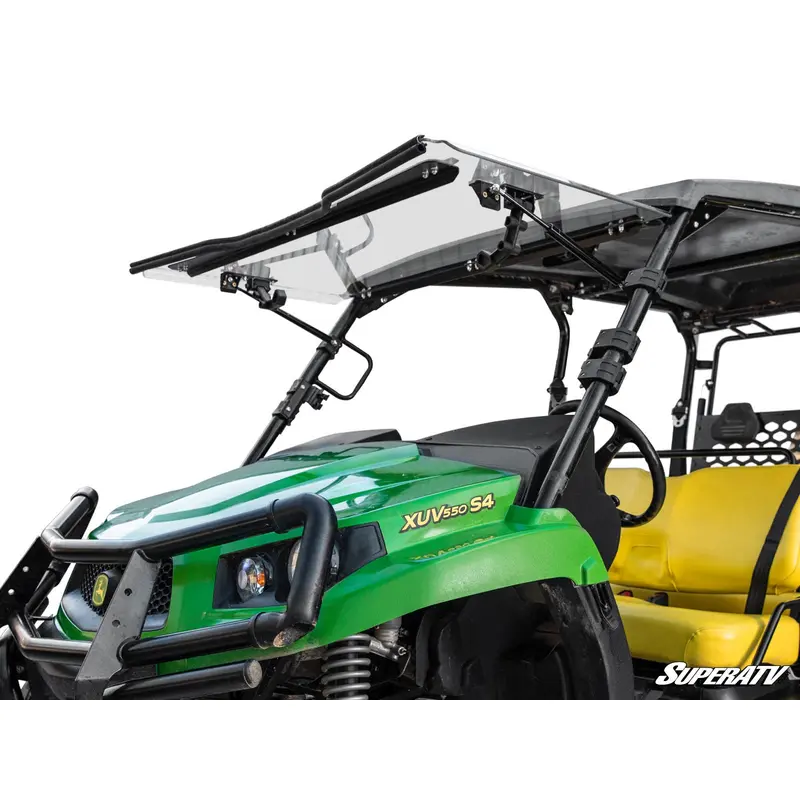 John Deere Gator XUV550 Scratch-Resistant Flip Windshield
