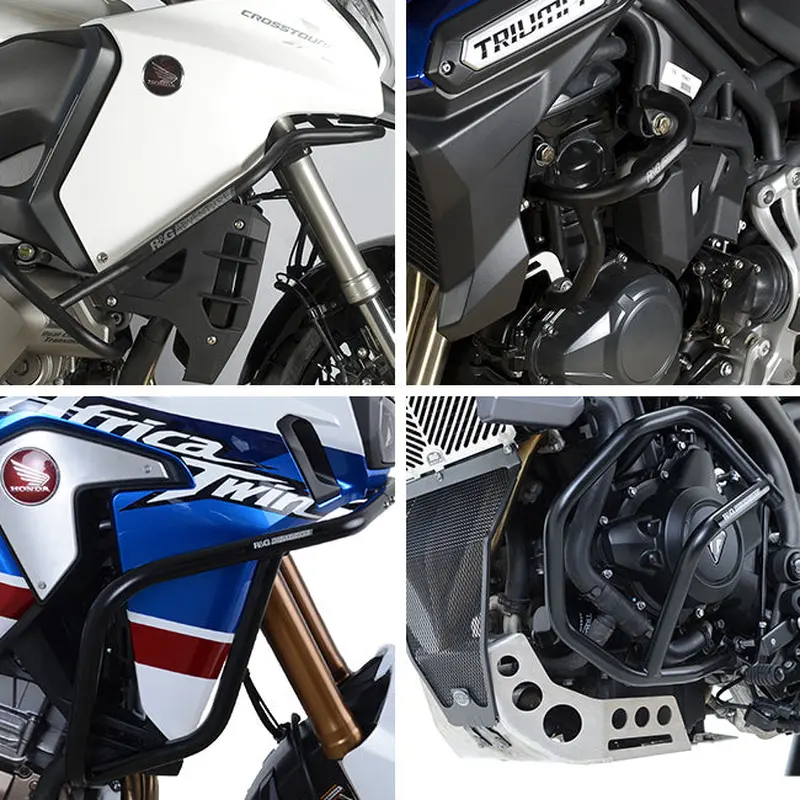 Adventure Bars (lower) Silver BMW F900R 20- R&G (AB0065SI)