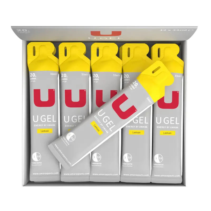 UMARA U GEL 20g Kolhydrater - 12st Citron