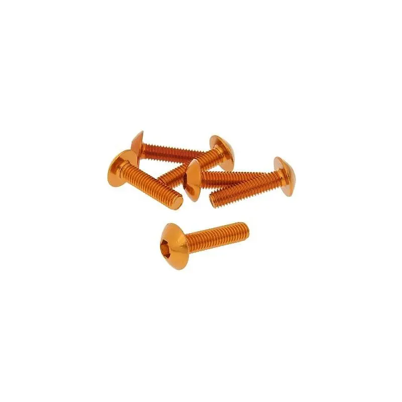 Skruvkit M6/M5 till kpor 6st Orange VLJ STORLEK