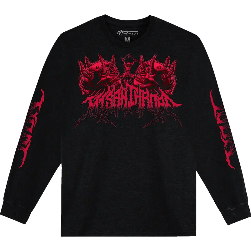 ICON Misanthrope Long-Sleeve T-Shirt - Black - Medium 3030-24623