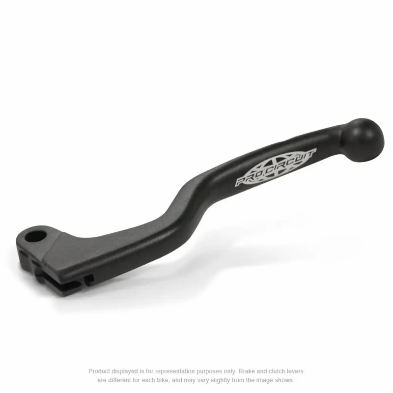 Pro Circuit Clutch Lever Black - Kawasaki, Suzuki  | PCCL04-01-051