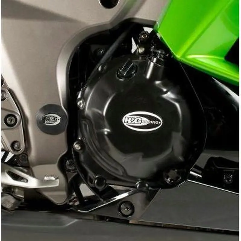 R&G Racing Black 2 Piece Engine Case Cover Kit KEC0028BK