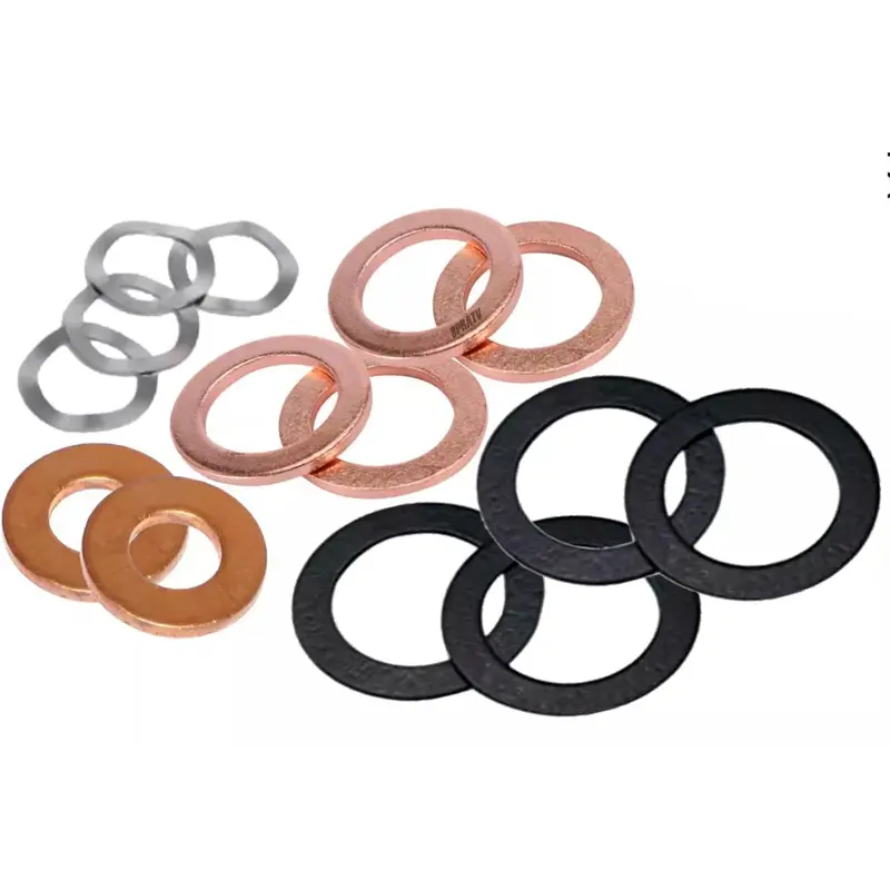400EX 400X Valve Spring Seats Base Washers Steel Copper Wave Washer Head Rebuild