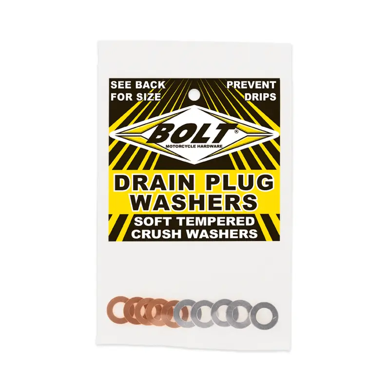 Bolt Crush Washers 8X5Mm 10/Pk 5 Aluminum & 5 Copper | DPWM8.15-10
