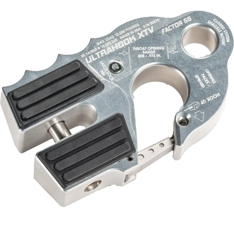 Ultrahook Xtv Winch Shackle Mount Silver
