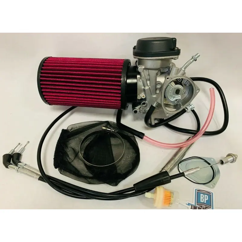 DVX400 DVX 400 Stock Size Carb Complete Carburetor Kit Intake Filter Cable