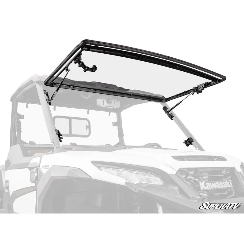 Kawasaki Ridge Scratch-Resistant Flip Windshield