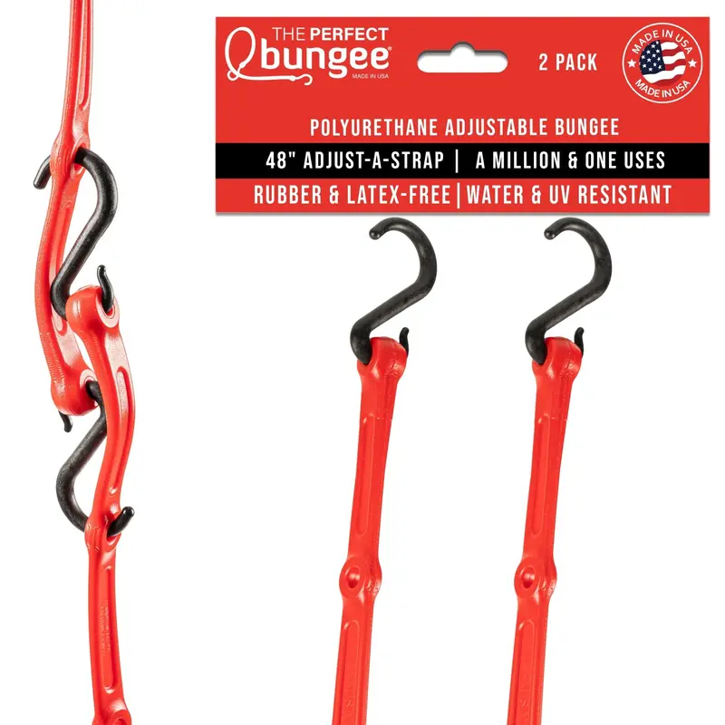 48" Adjust-A-Strap Adjustable Bungee Strap 2 Pack