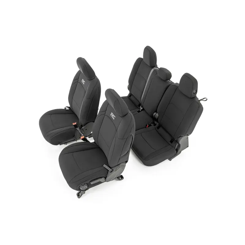 Seat Covers | Front and RR No Cup Holder | Jeep Gladiator JT 4WD (2020-2025) | 91034